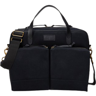 Polo Ralph Lauren Commuter Canvas Messenger Bag Black