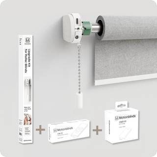 MotionBlinds - Upgrade Kit Starterkit (Roller Blinds + Bridge + 1C Remote) – Alt-i-Én Opgradering