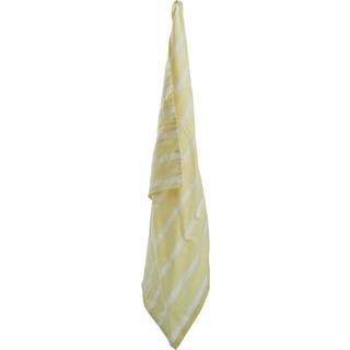 Bahne Interior - Stripe viskestykke bred, gul - 50x70 cm