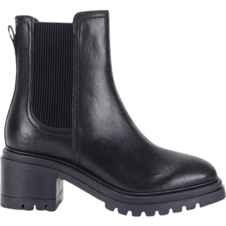 Off The Hook Off The Hook Kington Block Heel Ankle Leather Chelsea Boots