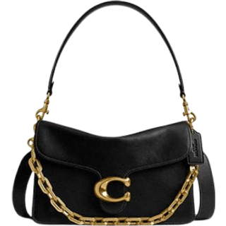 Coach Tabby Soft Chain Skuldertaske sort