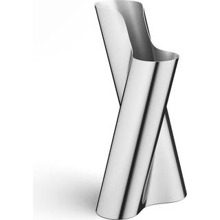 Georg Jensen Lituus gulvvase 49,8 cm Rustfrit stål