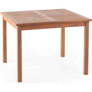Bergen havebord 90x90 - Kerneteak