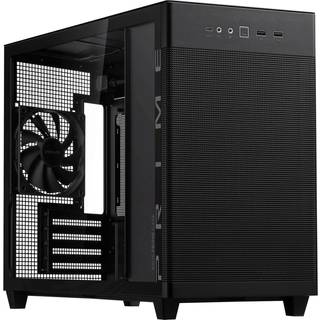 ASUS Prime AP201 TG MicroATX/MiniITX PC kabinet (sort)