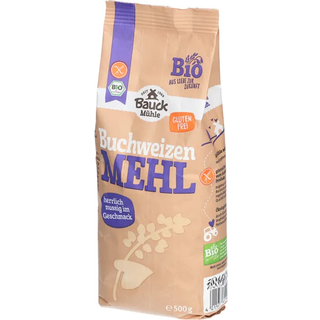 Bauckhof Boghvedemel fuldkorn, Økologisk - 500 g