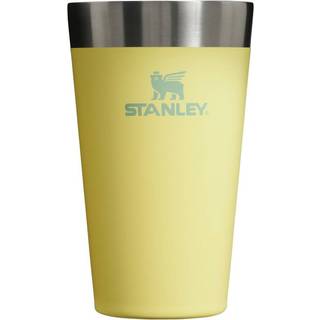 Stanley Adventure Inulsated Stacking Beer Pint Glass Rustfrit st?l Dobbelt v?g Robust metal Drikke Tumbler 16 Oz Pomelo