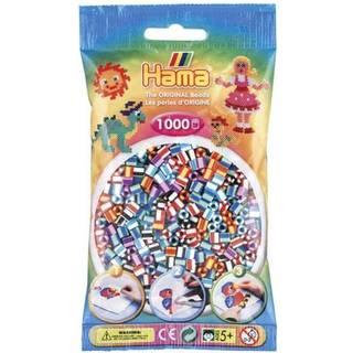 Hama Perler - 1000 stk stribet mix 90 - Midi (207-90)