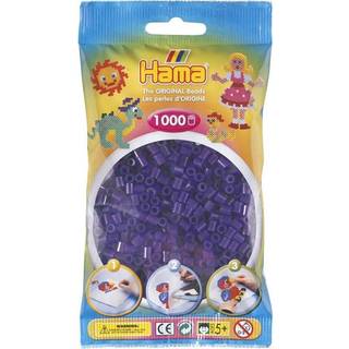Hama Midi, perler, 1.000 stk., transparent lilla (24) [Levering: 1-2 dage]