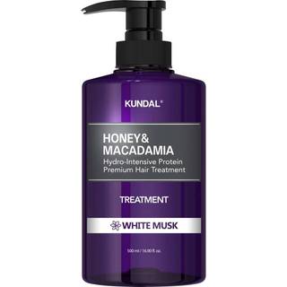KUNDAL Honey & Macadamia White Musk Intensiv fugtende behandling til tørt og skadet hår 500 ml - 500 ml