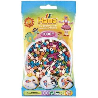 Hama Midi, perler, 1.000 stk., mix 58, 6 standardfarver [Levering: 1-2 dage]