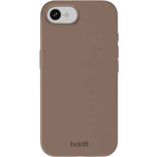 Holdit iPhone 16e Soft Touch Silikone Case - Mocha Brown