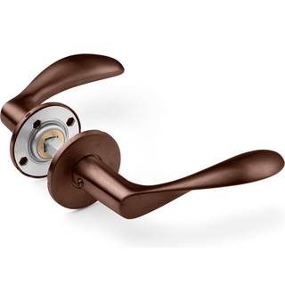 Arne Jacobsen dørhåndtag - AJ97 dørgreb i bronze, lille model med snap-on cover • d line