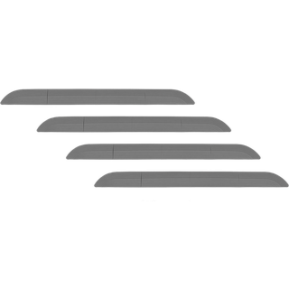 Robotstøvsuger Dørtrinsrampe i Grå - 4-pak