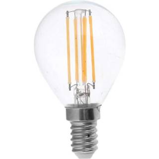 SunFluxGlowE14 G45 Klar 3,5W 2100K 280Lm Ra>90 DIM