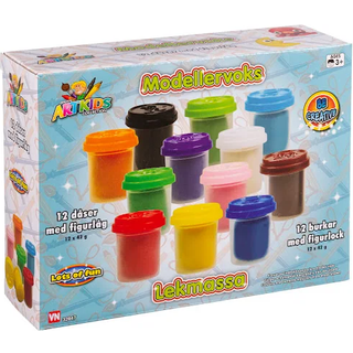 Artkids, modellervoks, 12 x 42 g [Levering: 1-2 dage]