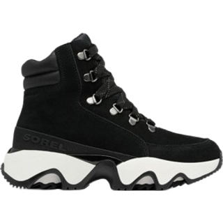 Sorel Women's Kinetic Impact Conquest Plus Wp Black/Sea Salt, Black, Sea Salt, 36