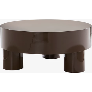 MALARO GLOSSY (Field Unset) rundt sofabord ø 90 cm - Brun