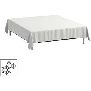Glat lagen 150x250 cm - bomuld - Cool feel - hvid - Luna Denmark