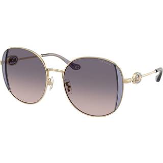 Coach HC7176B CAD73 900536 54 Solbriller Kvinder Guld - Lilac - 54mm
