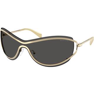 Michael Kors Kvinde MK1166 LA PRAIA 101487 Solbriller Metal Guld Grå Geometrisk Normal