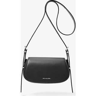 MK Lydia Small Leather Crossbody Bag - Black - Michael Kors - ONE SIZE
