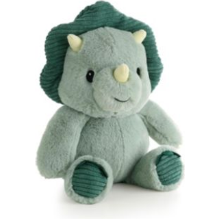 Peanutshell Plush Dinosaur Fyle Animal - 10 tum - Baby Safe - Machine Washable - Soft Baby Dinosaur Toys Nyfödda spädbarn Småbarn Dino Plushies f