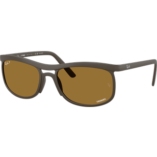 Ray - Ban Unisex RB4452CH 612473 Solbriller Kig Brun Brun Firkantet Polariseret