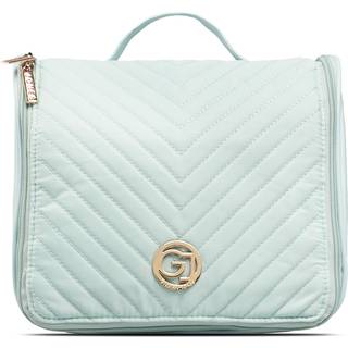 Gillian Jones Organizer Toiletry Bag - Ocean Quilted Nylon