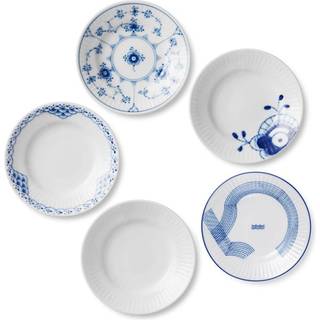Royal Copenhagen History tallerkensæt Ø11 cm 5 stk.