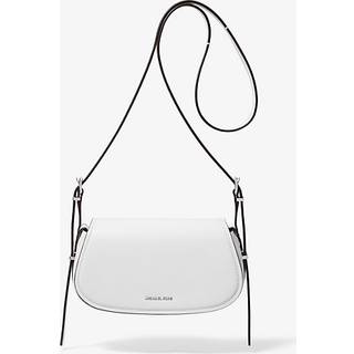 MK Lydia Small Leather Crossbody Bag - White - Michael Kors - ONE SIZE