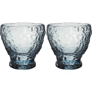 Kosta Boda Moss Drinksglas 33 Cl 2-pak Cirkulært - Drikkeglas Krystalglas Circular - 7092540