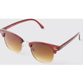 Mens Retro Red Sunglasses