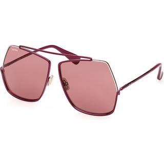 Max Mara Kvinde MM0006 ELSA 17A Solbriller Metal Geometrisk Normal