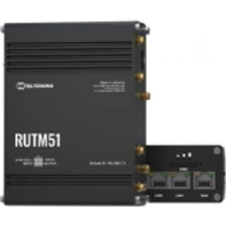 Teltonika RUTM51 - wireless router - WWAN - Wi-Fi 5 - 3G 4G 5G - desktop - Wireless router 802.11a/b/g/n/Wi-Fi 5 Wave 2