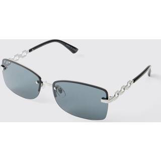 Mens Silver Detail Navigator Sunglasses