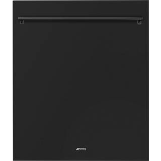 Smeg KIT82CN front til opvaskemaskine, matsort