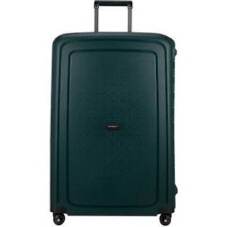 Samsonite S'Cure Kuffert med 4 hjul mørkegrøn