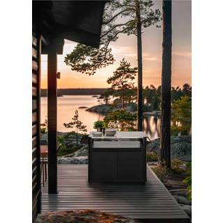 Mustang Grillbord, sort