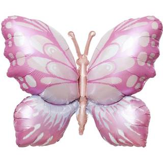 Folienballon Schmetterling Pink/Orange - Pink-Orange