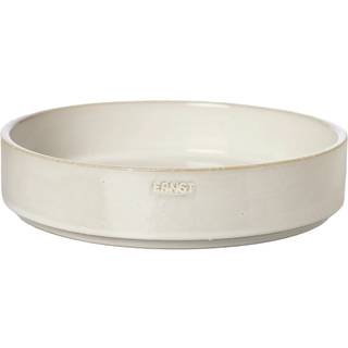 Ernst Ovnfast Fad Ø24 Cm - Ovnfaste fade Stentøj Off-White - 246075
