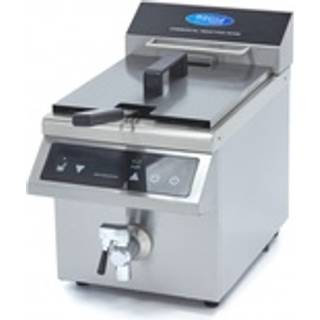 Friture - 8L - 1 kurv - Induktion - med aftapningshane