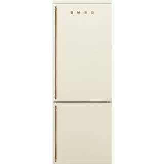 Smeg FA8005RPO6 højrehængt køle/fryser 70 cm, creme