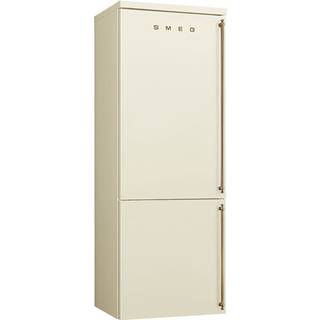 Smeg FA8005LPO6 venstrehængt køle/fryser 70 cm, creme
