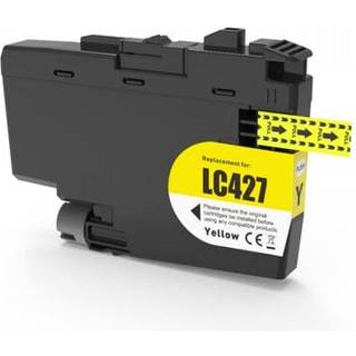 Brother LC427Y gul printerpatron 1.500 sider alternativ LC427Y