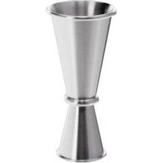 Steel Function Jigger, rustfrit stål, 2/4 cl.