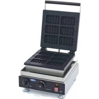 Vaffelmaskine - 6 vafler - Belgisk på pinde