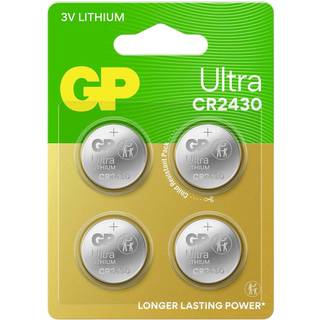 GP Ultra Lithium knapcelle CR2430, 4-pak