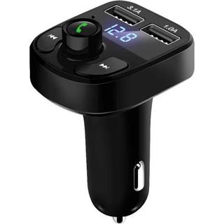 FM-sender X8 med Bluetooth og Håndfri - Trådløs musik