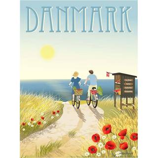 Danmark Sommerliv - Plakat 30x40 cm fra ViSSEVASSE