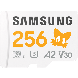 Samsung PRO Plus MB-MD256SA - Sonic the Hedgehog - flash memory card - 256 GB - microSDXC UHS-I